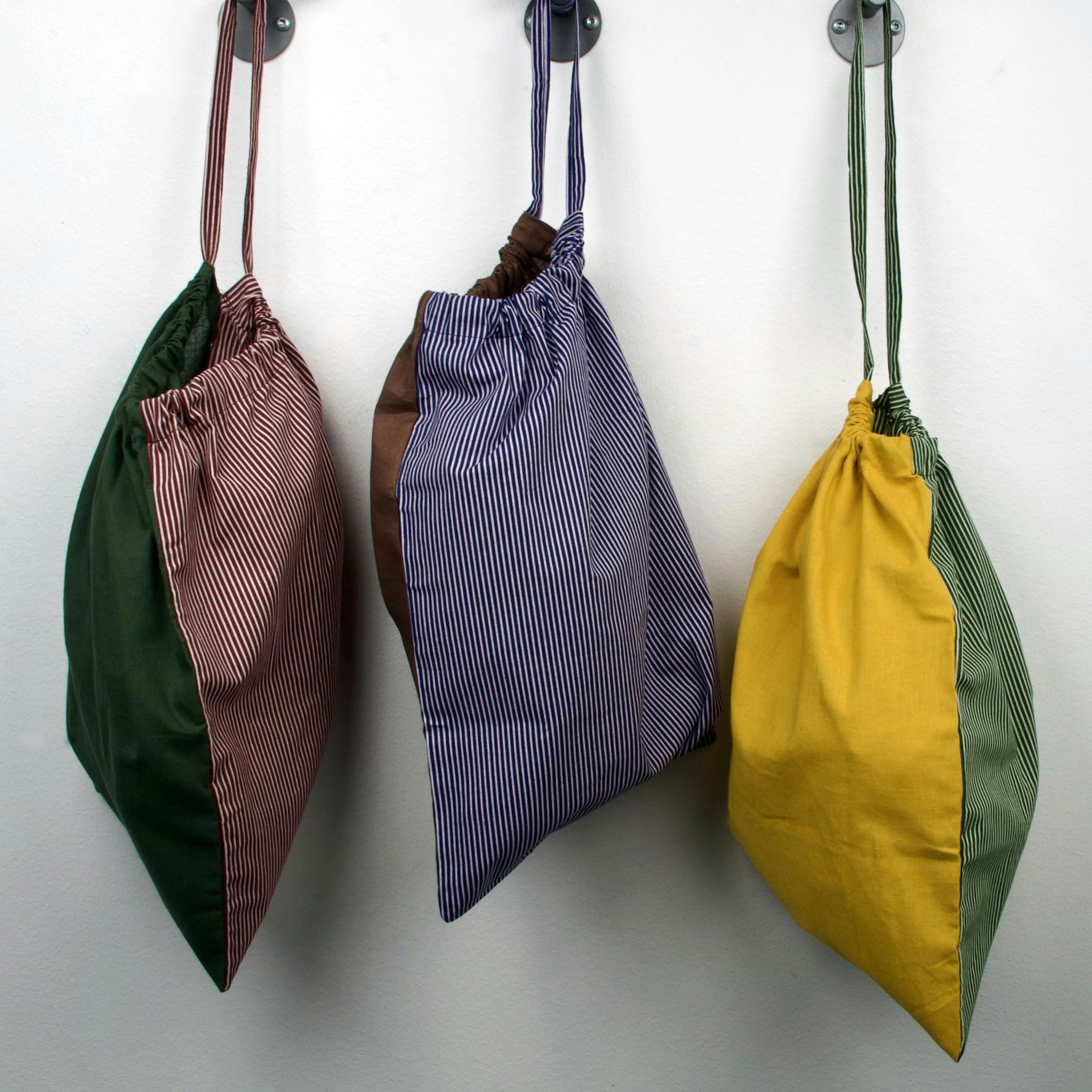 japanese knot bolsa with square bottom